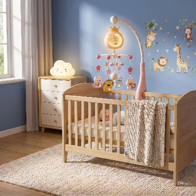 MOBILE MUSICALE BEBE AIDE BEBE A FAIRE LA SIESTE