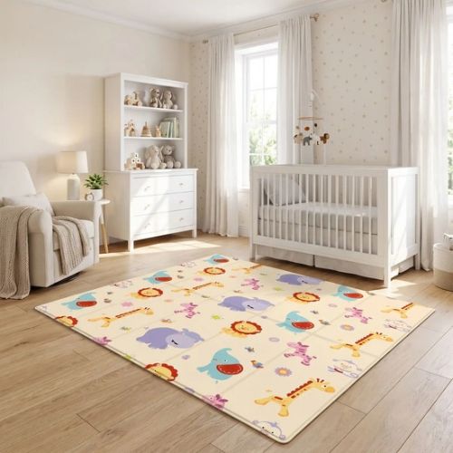 Tapis bebe sublime la chambre blanche
