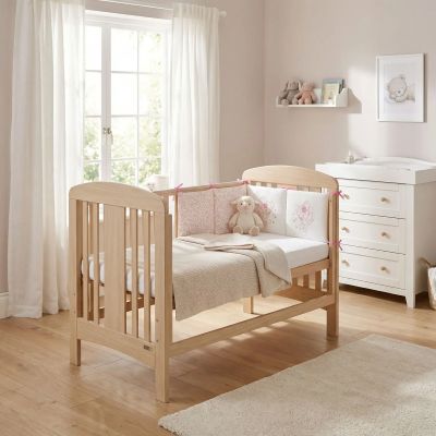 tour de lit bébé adapté coussin réversible