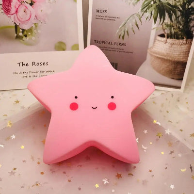 veilleuse bébé joue rose