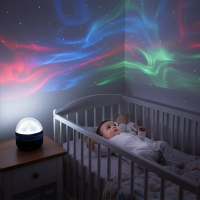 Veilleuse projection parfaite pour calmer et détendre bébé