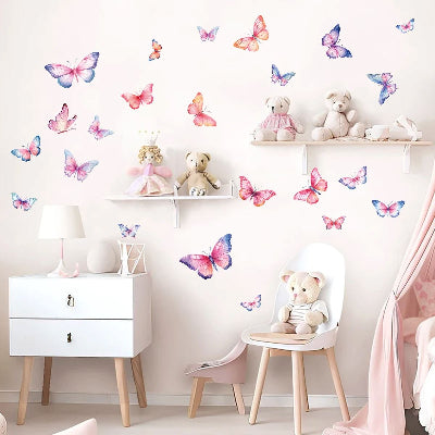 ButterfliesSticker deco mur chambre