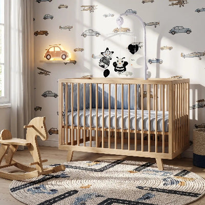 CHAMBRE DE BEBE AVEC MOBILE MUSIQUE BEBE
