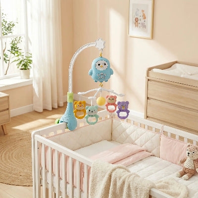 LA CHAMBRE DE BEBE RETROUVE VIE AVEC MOBILE MUSIQUE BEBE