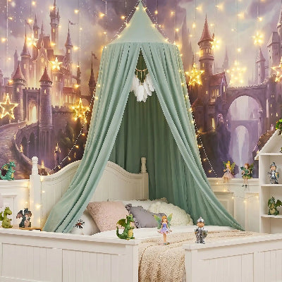 LE MONDE IMMAGINAIRE SOUS LE CIEL DE LIT BEBE