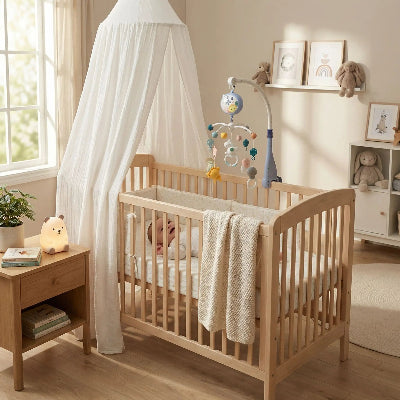 MOBILE MUSICAL POUR BEBE DECOR MIGNON 