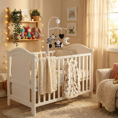 MOBILE MUSIQUE BEBE OBJET DIVERTISSANT ET MUSIQUE CALME