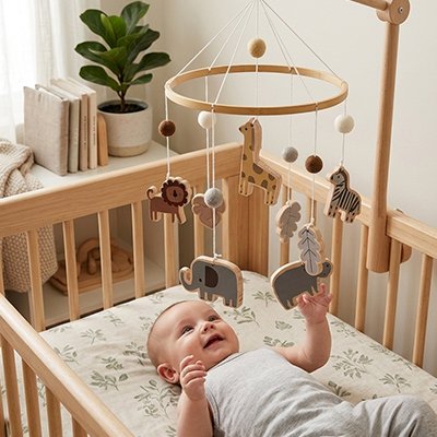 MOBILES BEBE UNE PERCEPTION VISUELLE
