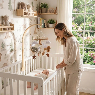Mobile bébé chambre apaisante et magique