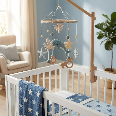 Mobile lit bébé un ocean enchantée