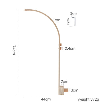 SUPPORT POUR MOBILE BEBE EN BOIS