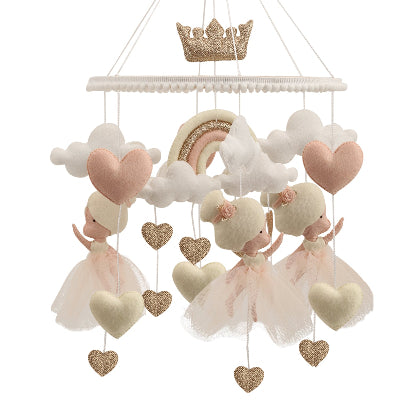 TEXTILE-MOELLEUX-CONÇU-POUR-MOBILE-BEBE