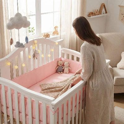 TOUR DE LIT BEBE UN ASPECT DOUX ET RECONFORTANT