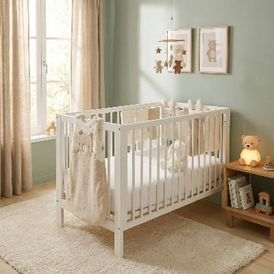 Tour de lit respirant création de douceur et confort