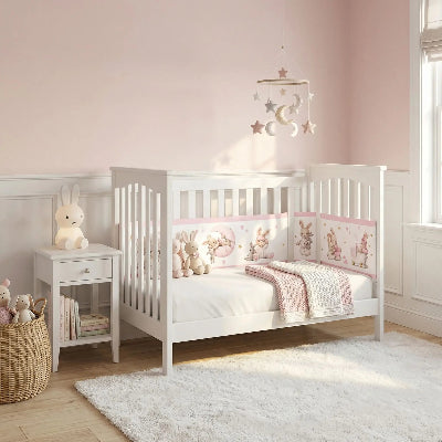 Tour de lit respirant une solution sécurisée confortable