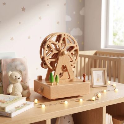 Boite à musique bébé riche en détails