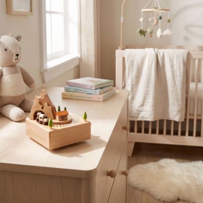 Boite musique bebe un objet surprenant