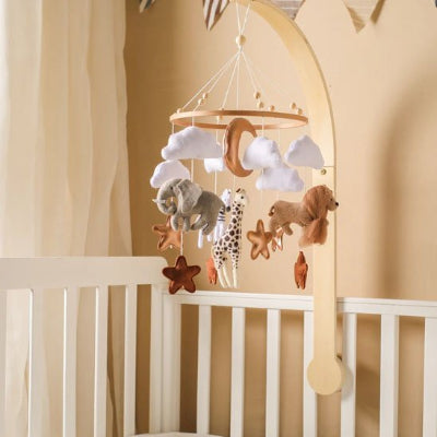Mobile bébé pour un monde doux et rassurant