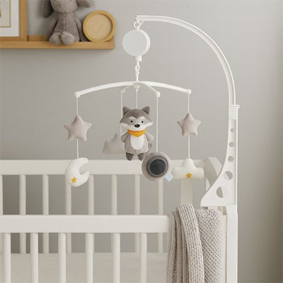 Mobile musical bébé avec suspension solide