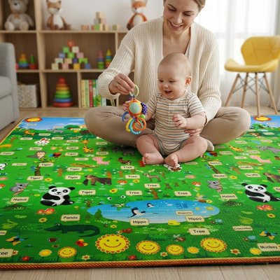 Tapis de sol bébé une marque de joie 