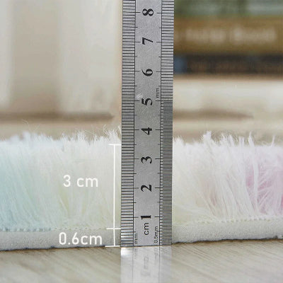 tapis en fourrure epaisseur parfaite