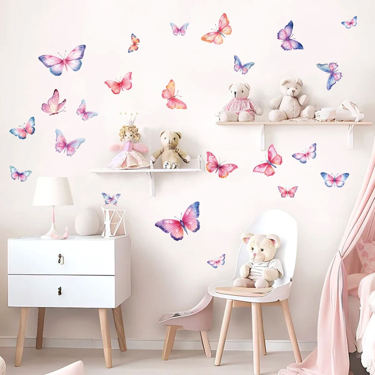 Décoration Murale - ButterfliesSticker™ - MultiColore