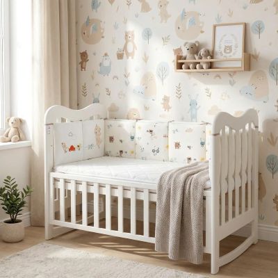 tour de lit bébé une valeur sûre pour chambre de bébé