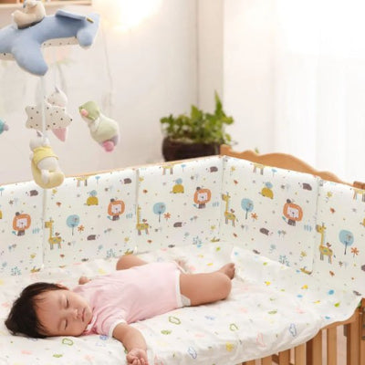 tour de lit bébé jungle