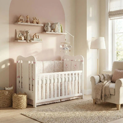tour de lit bébé pour un environnement joyeux