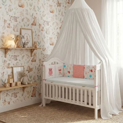 tour de lit bébé pour une décoration sublime