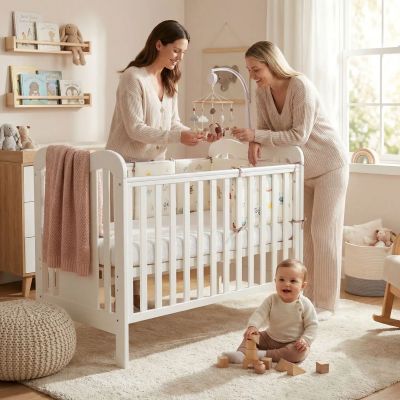tour de lit bébé présence rassurante constante