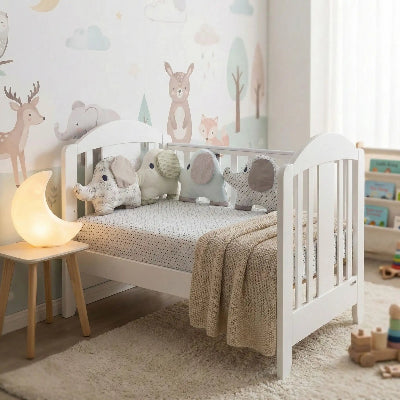 tour de lit design coloré original