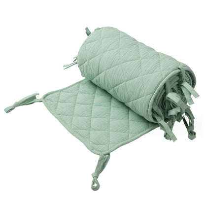 tour de lit respirant couleur vert