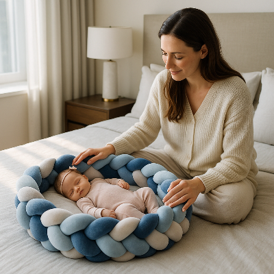 tresse de lit bébé sommeil profond