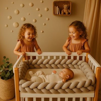 tresse de lit bébé pour petit frère nouveau né