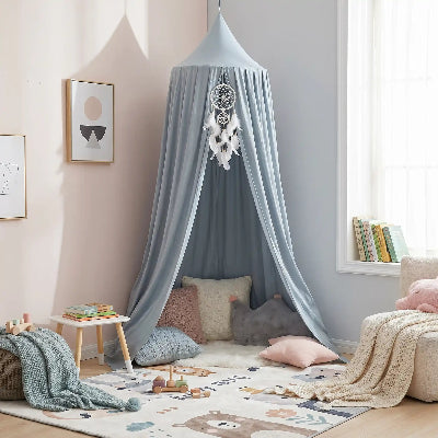 un espace relaxant sous le ciel lit bebe