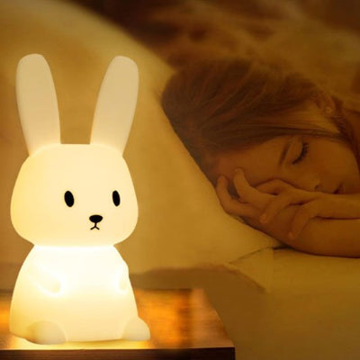 Veilleuse bébé forme charmante de petit lapin 