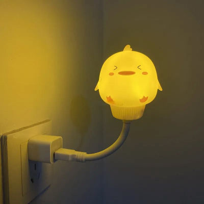 veilleuse bebe murale poussin endormi